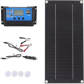 CHICIRIS Solar Panel Kit 18V 100A Monocrystalline, Mppt Solar Controller, Solar Panel Controller for RV, Vehicle, and Other Off Grid Applications (600W)