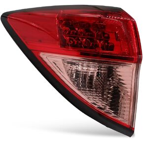 Outer Tail Light Red Passenge Side Compatible with 2016-2018 HRV HR-V Rear Tail Lamp HO2805109 33502T7SA01 (Right) in Kuwait