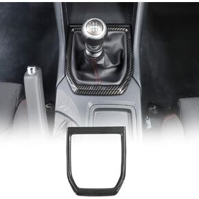 Daeiclru Gear Shift Panel Cover Trim Compatible with Subaru WRX 2022 2023, Gear Shift Control Anti-Scratch Panel Decorative Sticker Trim Frame Interior Accessories (Carbon Fiber Pattern)