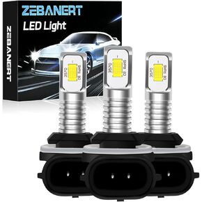 881 886 894 Fog lamps Bulbs Fit For Polaris Sportsman 400 450 550 570 700 850 1000 XP Fog lamps Bulbs, Pod High Beam + Bumper Low Beam Combo, 14000LM 6000K White,Plug and play, 3-Pack