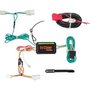 CURT 56259 Vehicle-Side Custom 4-Pin Trailer Wiring Harness, Fits Select Subaru WRX , Black