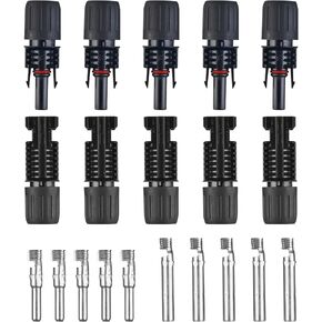 HQST Branch Connectors Y Connector in Pair MMF+FFM for Parallel Connection Between Solar Panels (1 Pair)