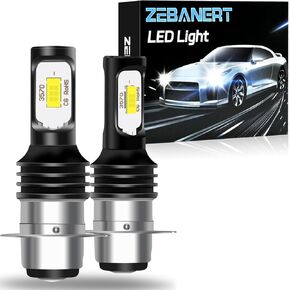 H6M Motorcycle ATV Fog lamps bulbs Fit for Kubota L3000 L3010 L3130 L3300 L3400, H6M Motorcycles High Low Beam bulbs, Super Bright 6000LM 6000K White Light,Plug and Play, 2-Pack