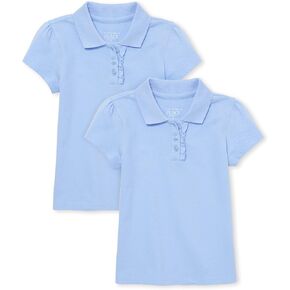 The Children's Place Baby Girls Polos, 5 Packs