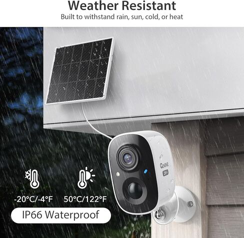 3rd-Gen Outdoor Camera Wireless - Battery Powered Security Cameras with 2K+ Resolution, Motion Alert, Color Night Vision, Easy WiFi Setup, Subscription Optional, SD/Cloud Storage in Saudi Arabia