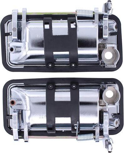MOTOKU Pair Chrome Exterior Door Handle for Chevy GMC C1500 C2500 C3500 K1500 K2500 K3500 Suburban Yukon Tahoe 1988-2001 Outside Outer Front Left Driver and Right Passenger Side in Saudi Arabia