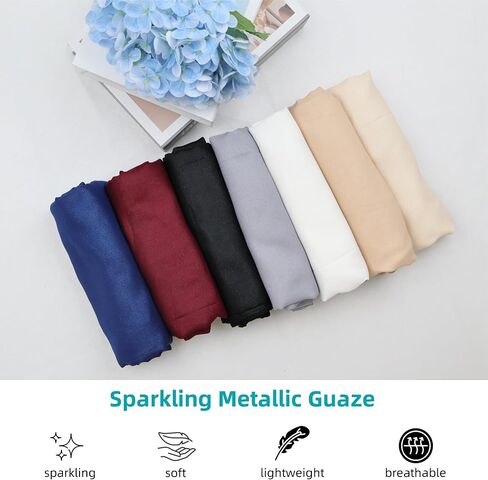 Luxurious Artificial Silk Scarf for Women | 100% Polyester Fashion Scarf | 69“X27.5" | Chic & Versatile Colors in Saudi Arabia