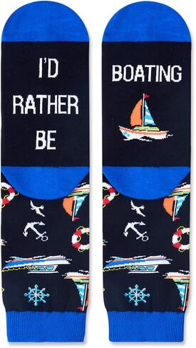 Zmart Funny Racing Gifts for Men Women Teens - Boating Sailing Socks, Biking Socks for Bicycle Enthusiasts in Kuwait