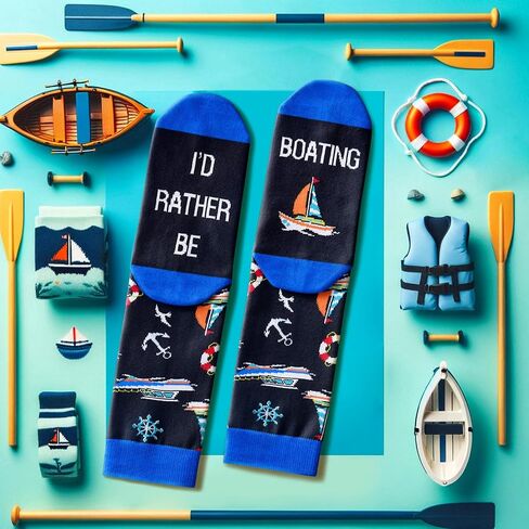 Zmart Funny Racing Gifts for Men Women Teens - Boating Sailing Socks, Biking Socks for Bicycle Enthusiasts in Kuwait