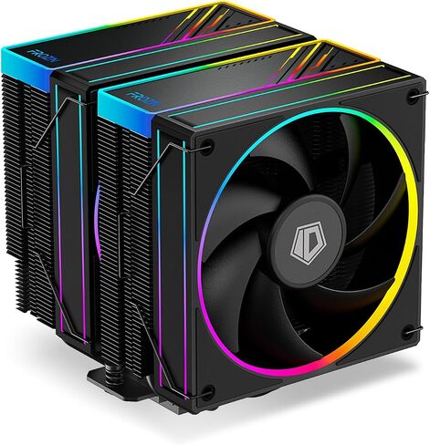 ID-COOLING FROZN A620 PRO SE - مبرد وحدة المعالجة المركزية الهوائي ثنائي البرج، أنابيب حرارية 6 × 6 مم، مراوح هادئة مزدوجة 120 × 120 × 25 مم، Intel LGA1700/1851/1200/115X؛ AMD AM4/AM5 (ارتفاع 157 ملم) in Saudi Arabia