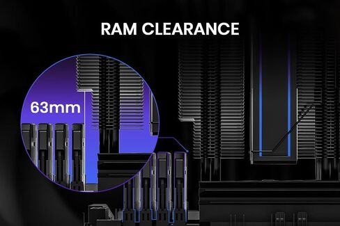 ID-COOLING FROZN A620 PRO SE - مبرد وحدة المعالجة المركزية الهوائي ثنائي البرج، أنابيب حرارية 6 × 6 مم، مراوح هادئة مزدوجة 120 × 120 × 25 مم، Intel LGA1700/1851/1200/115X؛ AMD AM4/AM5 (ارتفاع 157 ملم) in Saudi Arabia