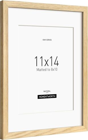 Minimalist 18x24 Frame, Solid Oak Wood 18x24 Poster Frame for Wall Mount - Wall Decor for Home, Office & Galley (2 Pack,Oak) in Saudi Arabia