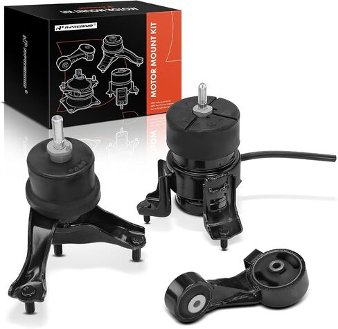 حامل محرك A-Premium 3-PC وحامل ناقل الحركة ومجموعة أدوات تثبيت عزم الدوران المتوافقة مع Toyota Camry 2004-2006 وLexus ES330 2004-2006، 3.3 لتر، ناقل حركة أوتوماتيكي in Saudi Arabia