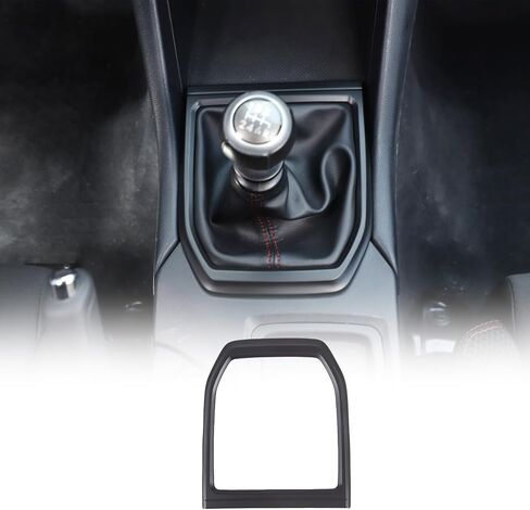 Daeiclru Gear Shift Panel Cover Trim Compatible with Subaru WRX 2022 2023, Gear Shift Control Anti-Scratch Panel Decorative Sticker Trim Frame Interior Accessories (Carbon Fiber Pattern) in Kuwait