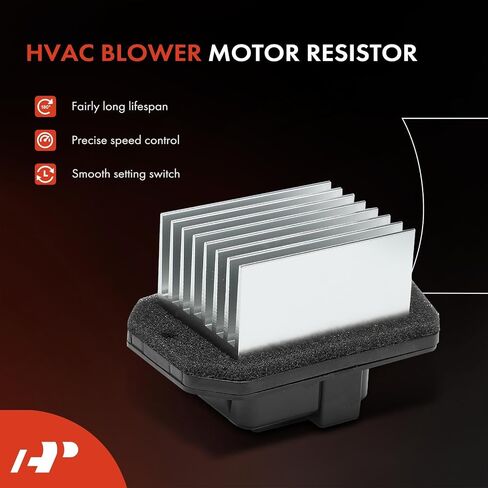 مقاوم محرك منفاخ HVAC الممتاز مع مجموعة أدوات تسخير الأسلاك المتوافقة مع مركبات Honda & Acura - CR-V 2002-2011، Civic 2001-2011، Accord 2003-2005 2008-2012، Crosstour 2012-2015، Element، RDX، TSX in Saudi Arabia