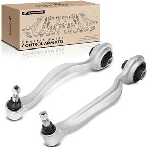 A-Premium 2 x Front Lower Control Arm, with Ball Joint & Bushing, Compatible with Mercedes-Benz S430 & CL500 00-06, S600 & S55 AMG & CL600 & CL55 AMG 01-06, S500 00-02, CL65 AMG 05-06, S350 S65 AMG 06