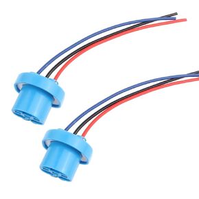TOMALL 9007 HB5 Foglamp Bulb Replacement Female Sockets for Vehicles Truck