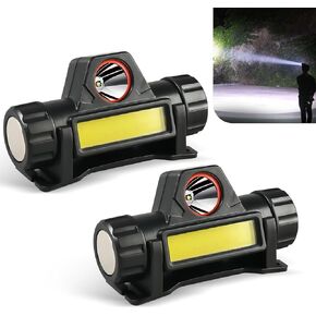 2 PCS Car Dome Light Replacement, Waterproof Durable Vehicle Reading Light, Universal 800mAn Portable Automotive Spot Light Accessories for Car Truck SUV (White Light)