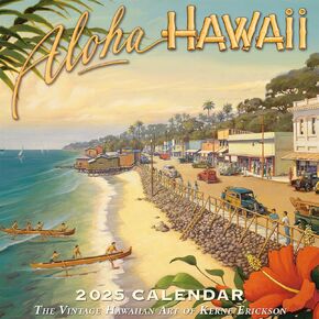 Hawaiian Sea Turtles - Hawaii 2025 Deluxe Wall Calendar - Photography by Michael and Monica Sweet