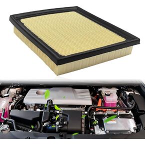 GP741 (CA10741) Engine Air Filter Compatible with Lexus/Toyota CT200h 2011-2017 NX300h 2015-2021 Prius 2010-2016 RAV4 Hybrid 2016-2018 Replace OE 17801-37020 17801-37021