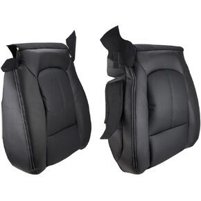 AUTOKAY Driver & Passenger Perforated Seat Cover Fits for Ford F250 F350 Lariat 2011-2016