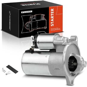 A-Premium Starter Motor Compatible with Ford F150 1992-1996, F250 1992-1997, F350 1992-1997, Bronco 1992-1996, Manual Transmission, 12V 1.4KW Clockwise 10 Teeth, Replace# F2TU-11000-AA, F7PU-11000-FA