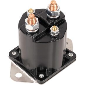 Heavy-duty 12V 4-terminal Starter Solenoid for Gas Golf Cart - Fit for Club Car Carryall 1992-1997, DS 1984-2007, Precedent 2004-2008 - Replaces LPL6003 240-20013 435-154 1013609 1012275