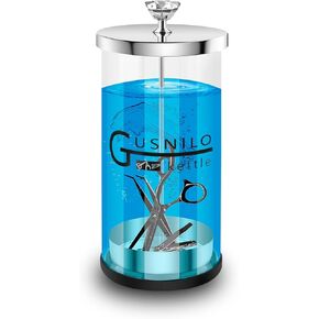 Gusnilo 30 Oz Barbicide Jar with Stainless Steel Tray and Durable Glass,Salon Jar Suitable for Nail Tools & Spa Implements,Hairdressing Tools
