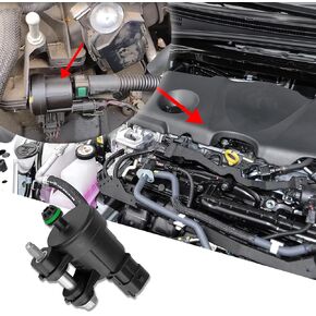 Vapor Canister Purge Valve Solenoid, Automotive Replacement Emission Canister Purge Valve for Buick Allure Cadillac ATS Chevy Camro GMC Acadia, Replaces #12610560
