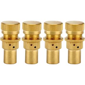 Fydun 4pcs Tire Air Deflators, Alloy Bleeder Valve Set Universal Accessory with case for Offroad Vehicles, Cars and Four Wheelers for Tubes and Tires