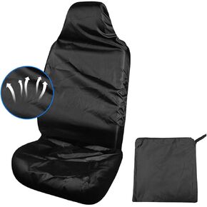 Car Seat Cover Protector, Stain Resistant Car Front Seat Covers, Waterproof Car Seat Cover After Gym, Sweat Swimming, Car Seat Towel Covers for Car, Truck, SUV (2PCS)
