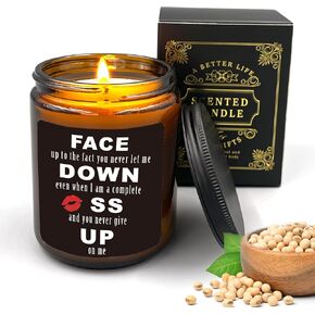 NATSUNO You're The Best Thing I've Found on The Interent,Boyfriend Candle,Gifts for Him,Candles for Men,Boyfriend Soy Jar Candles,Couple Gifts,Scented Candles Gifts for Husband,Funny Gifts for Men