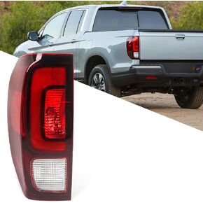 Huray Tail Light for Honda Ridgeline 2017-2023 [33550-T6Z-A02] OE Tail Lamp Replacement (Driver Side (Left))