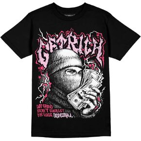 DopeSkill Graphic Tee Triple Pink Streetwear Hip Hop Men's T-Shirt Sneaker Colour Matching Shirts Sorry I've Been Trappin