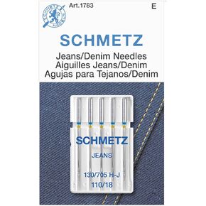 Euro-Notions 1783 Jean & Denim Machine Needles-Size 18/110 5/Pkg