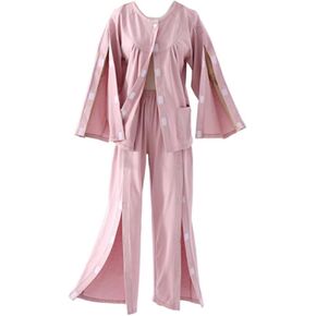 Bedridden Patient Clothing,Cotton Patient Nursing Suit,Tear Away Pants,Incontinence Dialysis