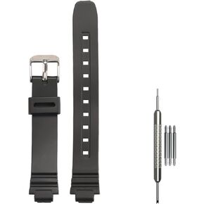Resin Replacement Band Accessories Compatible with Caiso LA20WH Serie Women's Water Resistant Watch Strap