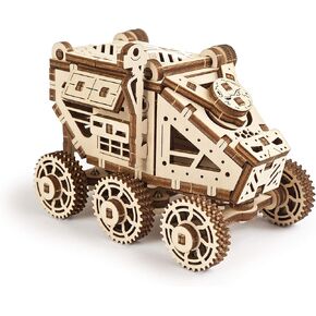 UGEARS NASA Space Shuttle Discovery - Wooden Models to Build for Adults - Space Shuttle Model Kit - Mechanical 3D Puzzle Wooden Model Kit for Adults - Spacecraft Model with Detailed Features