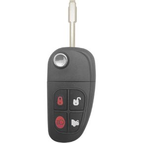 Replacement For 2002 2003 2004 2005 2006 2007 2008 Jaguar X-Type XTYPE Key Fob FCCID: NHVWB1U241, CWTWB1U243 ;by AUTO KEY MAX (PAIR)