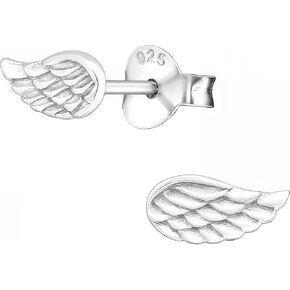 .925 Sterling Silver Very Tiny Stud Earrings, Multiple Piercings, for Cartilage, Helix, 2nd Ear Piercing (Hypoallergenic)