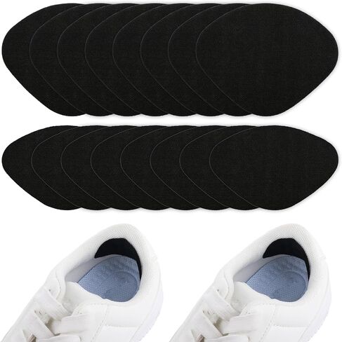 Lusofie 8 Pairs Shoe Heel Repair Insude Shoe Patches for Holes, Self-Adhesive Shoe Repair Patch for Sneaker Leather High Heel in Saudi Arabia