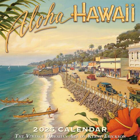 Hawaiian Sea Turtles - Hawaii 2025 Deluxe Wall Calendar - Photography by Michael and Monica Sweet in Saudi Arabia