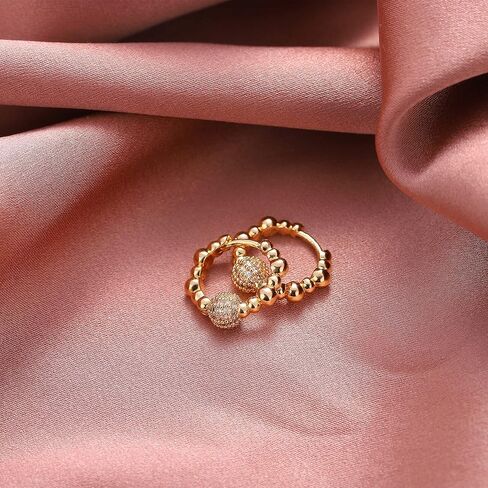 BEMOLY النساء الذهب Huggie هوب الأقراط 14K مطلية بالذهب لذيذ صغير هوب القرط لطيف سبايك السهم عين الشر دائرة مستديرة نجمة تويست مسمار مكعب زركونيا شخصية اليدوية هيبوالرجينيك مجوهرات هدية in Kuwait