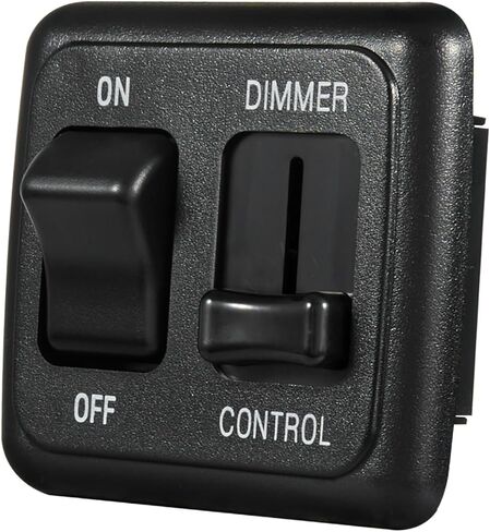 تيار مستمر تبديل التبديل باهتة ل LED 12 فولت مع الجانب العالي التحكم باهتة الهالوجين المتوهجة RV السيارات شاحنة البحرية قطاع الإضاءة أدى التبديل باهتة RV ضوء التبديل 12 فولت مفتاح الإضاءة in Kuwait