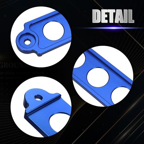 دعامة تثبيت للبطارية من TOMALL لسيارة من سبائك الألومنيوم ودعامة تثبيت للبطارية وقفل ملحقات السيارة لسيارة Honda Civic Acura CRV (ذهبي) in Kuwait