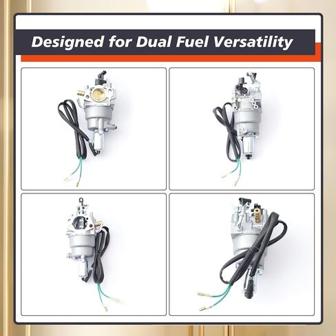مكربن ​​مولد مطور مع مجموعة حشية بديلة لـ Westinghouse WGen5300DF WGen5300DFv WGen5300DFc WGen5300DFcv 274cc مولد الوقود المزدوج in Kuwait