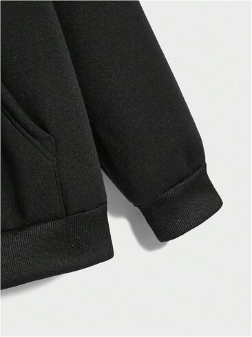 Men's Zip Up Drawstring Hooded Sweatshirt Long Sleeve Basic Hoodies Tops with Pockets in Saudi Arabia