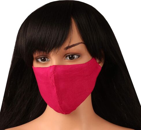 Touchstone Soft Cotton Filter Pocket Nose Bridge Double Layer face mask Reusable Machine Washable for Men, Women. (Pack of 3). Green Grey Black in Saudi Arabia