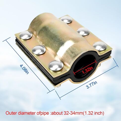 مشبك إصلاح الأنابيب، 3/4 بوصة، مجموعة الطوارئ للأنابيب البلاستيكية والمعدنية (OD 21 مم) in Kuwait