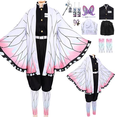 Kimono Cosplay Costume Set, Halloween Japanese Anime Cosplay Outfit in Saudi Arabia